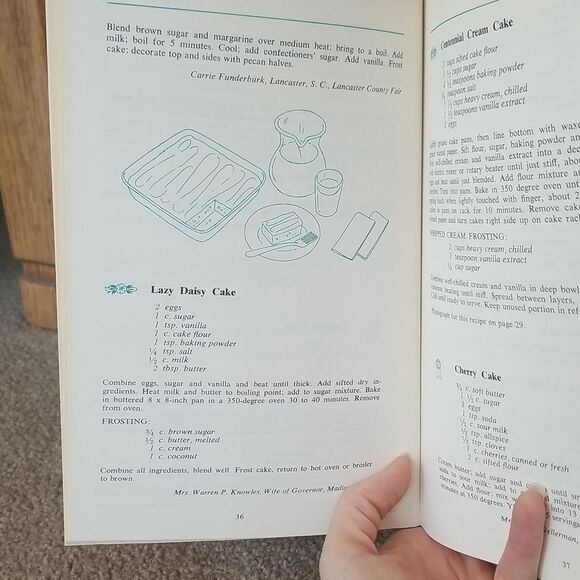 Favorite Recipes of America Desserts, Including Party Beverages, Vintage Book - Picture 4 of 5